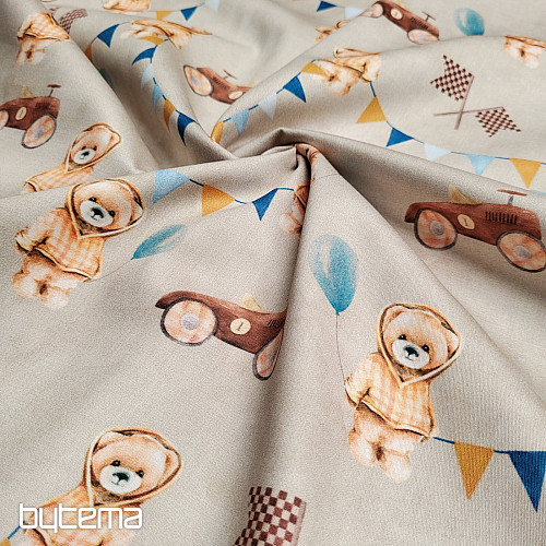OURS en coton satiné enfant - Impression numérique FACTORY