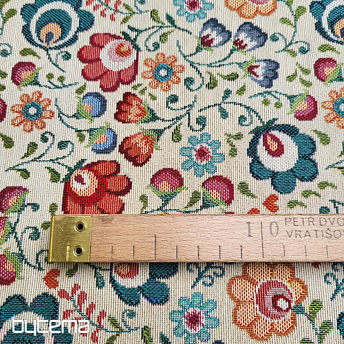 Tissu tapisserie FOLKLOR