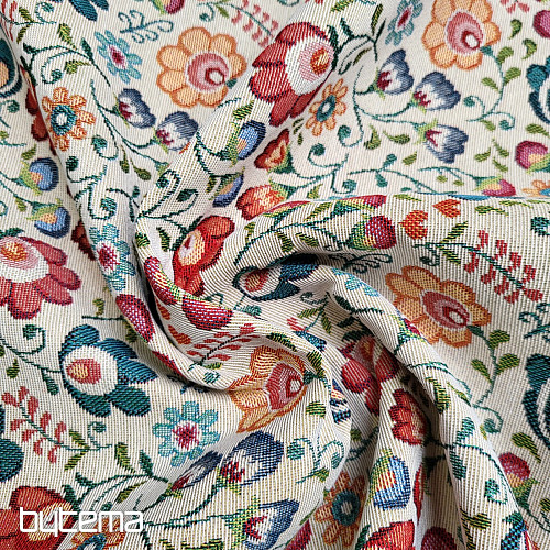 Tissu tapisserie FOLKLOR