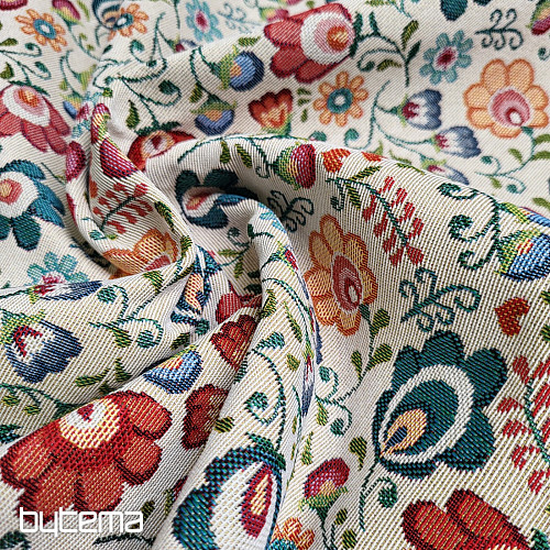 Tissu tapisserie FOLKLOR