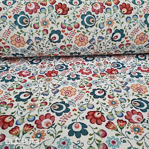Tissu tapisserie FOLKLOR