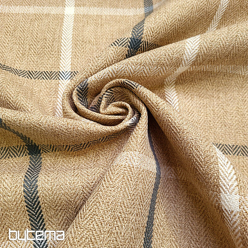 tissu de revêtement MULL LATTE