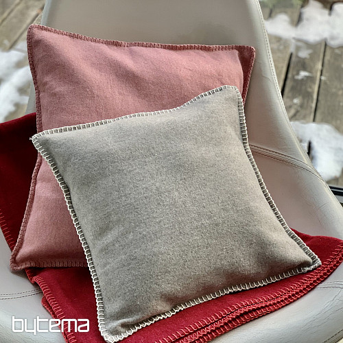 Housse de coussin SYLT - marron clair 93