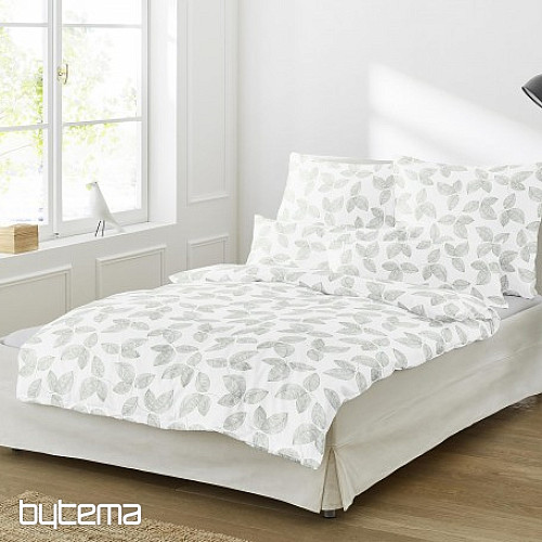 literie Irisette BIO COTON satin FEUILLE 8744-3