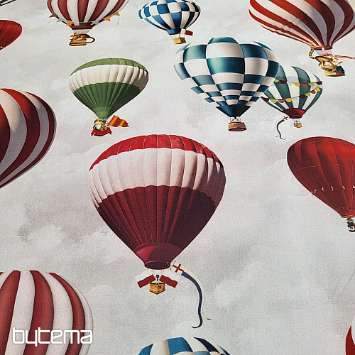 Tissu coton BALLONS montgofeire