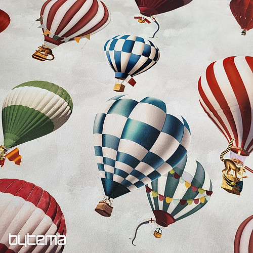 Tissu coton BALLONS montgofeire