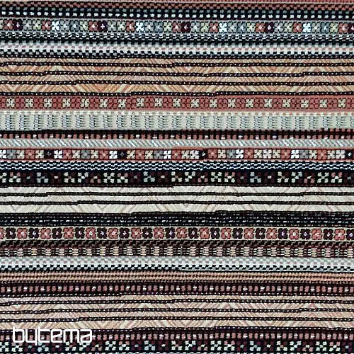Tapis moderne exclusif ETNO NOBLES rayure foncée