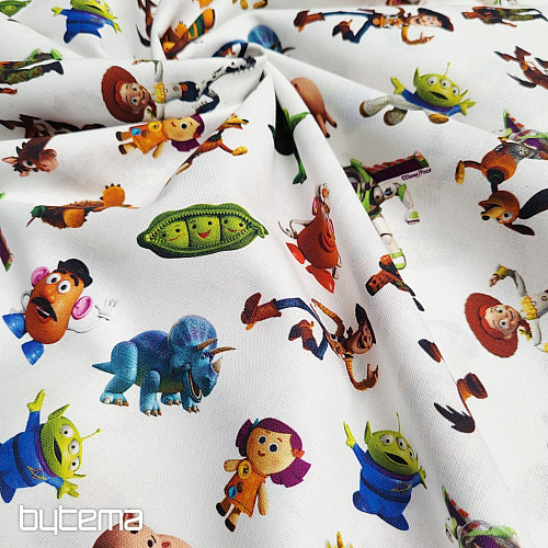 Tissu en coton TOY STORY