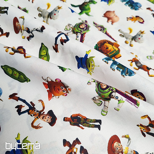 Tissu en coton TOY STORY