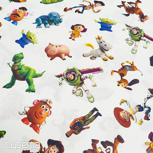 Tissu en coton TOY STORY