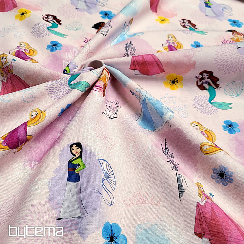 Tissu coton PRINCESSE