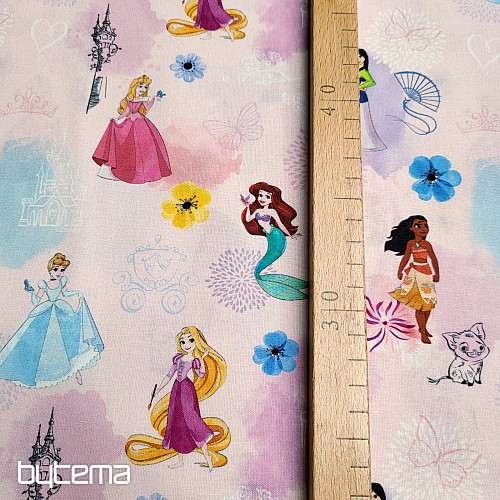 Tissu coton PRINCESSE
