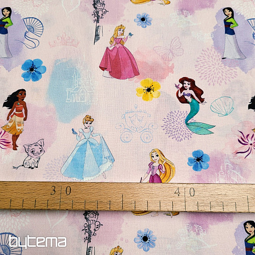 Tissu coton PRINCESSE