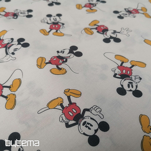 Tissu en coton MICKEY MOUSE