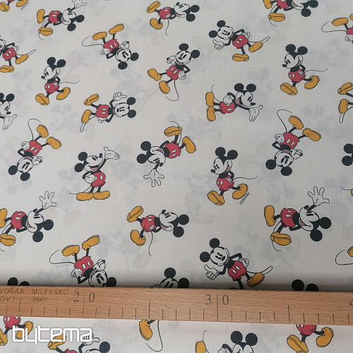 Tissu en coton MICKEY MOUSE