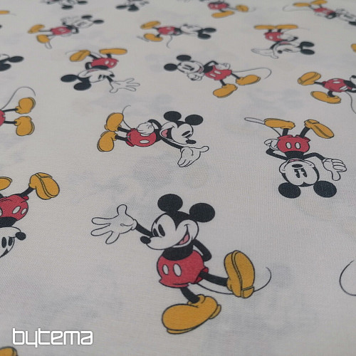 Tissu en coton MICKEY MOUSE