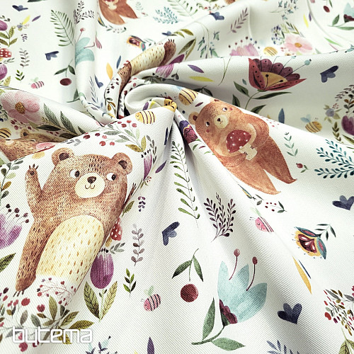 Tissu décoratif pour enfants OURS