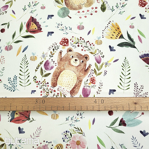 Tissu décoratif pour enfants OURS