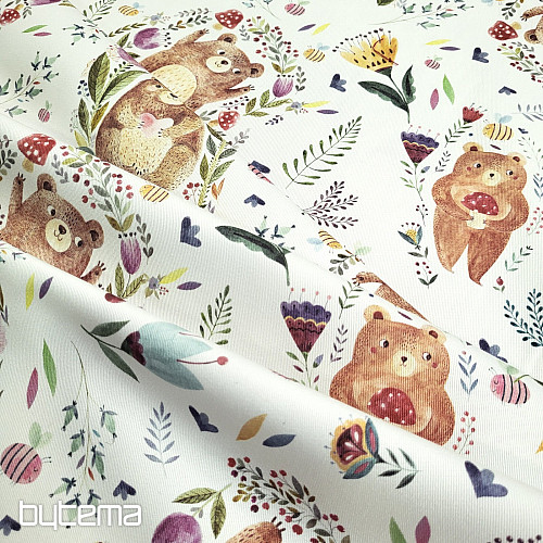 Tissu décoratif pour enfants OURS