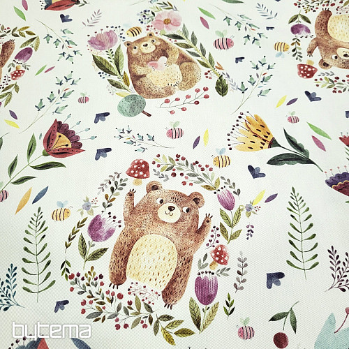 Tissu décoratif pour enfants OURS