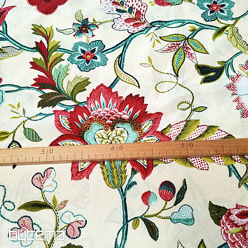Tissu déco FLEURS SAUVAGES