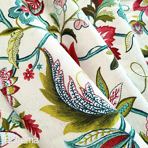 Tissu déco FLEURS SAUVAGES