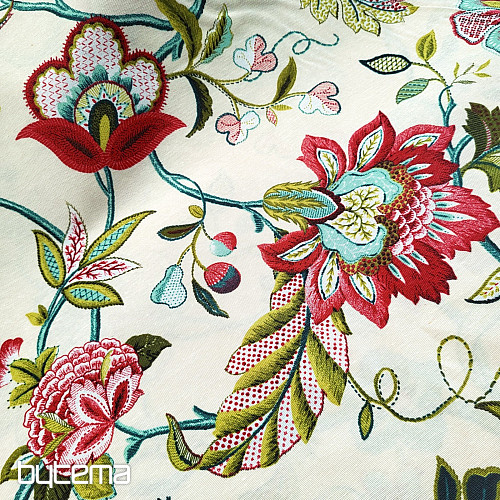 Tissu déco FLEURS SAUVAGES
