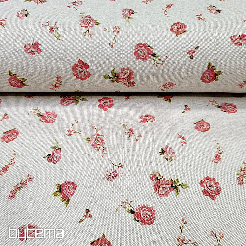 Tissu décoratif SONIA ROSE digital