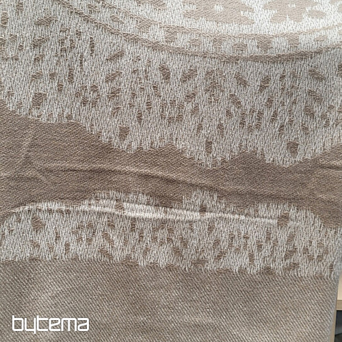 Plaid LUXE ROSIERS beige