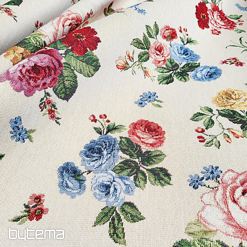 Tissu de tapisserie ROMANTIC ROSE