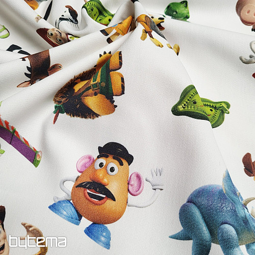 Tissu décoratif pour enfants TOY STORY grand