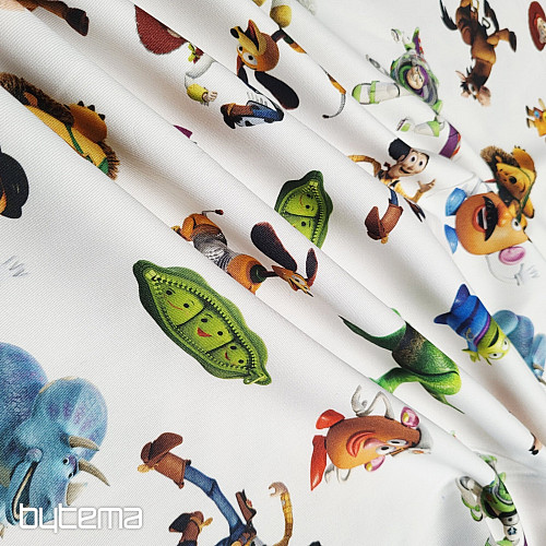 Tissu décoratif pour enfants TOY STORY grand