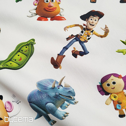 Tissu décoratif pour enfants TOY STORY grand