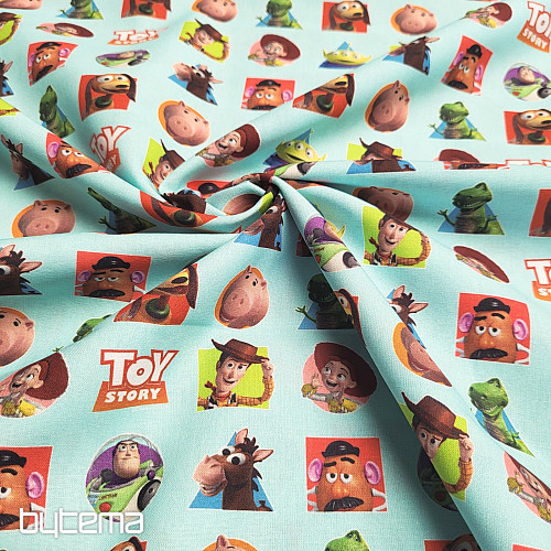 Tissu en coton TOY STORY PATCH