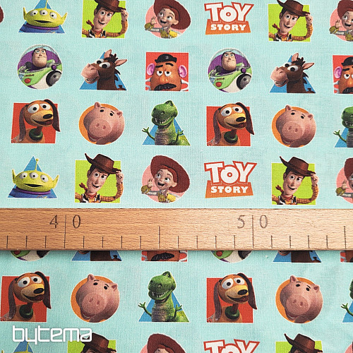 Tissu en coton TOY STORY PATCH