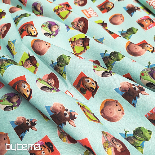 Tissu en coton TOY STORY PATCH