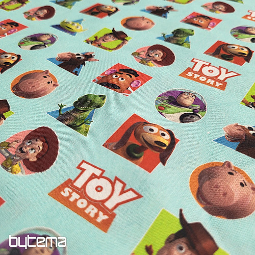 Tissu en coton TOY STORY PATCH