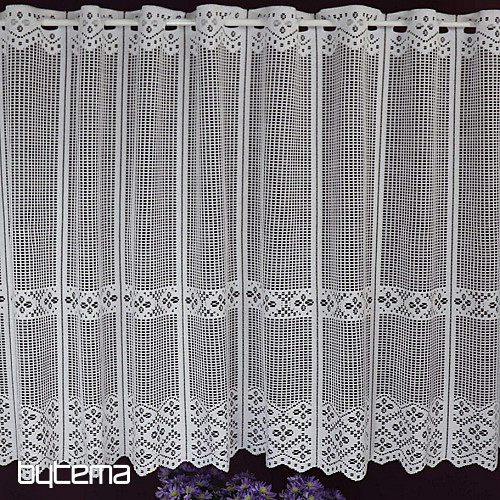 Rideau jacquard pour vitrail 11542