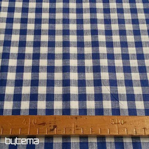 Tissu décoratif KANAFAS bleu 1 cm