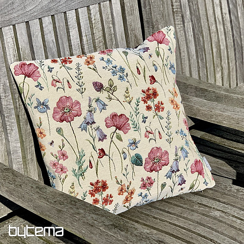 Housse de coussin tapisserie PRÉ BLOOMING