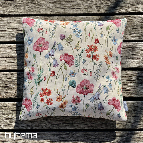 Housse de coussin tapisserie PRÉ BLOOMING