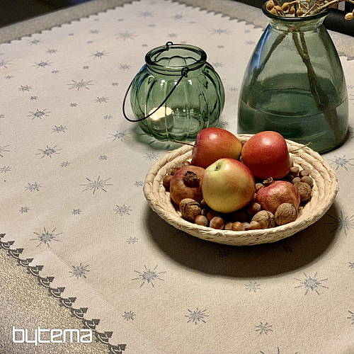 Nappe et écharpe en tapisserie WINTER JOY