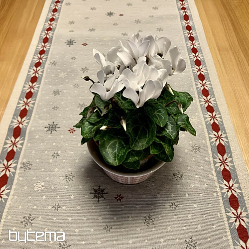 Nappe et écharpe en tapisserie LUTINS DE NOËL