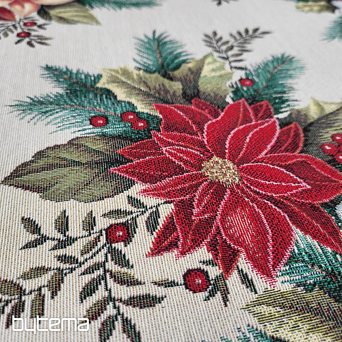 Tissu à tapisserie BOUQUET DE NOËL