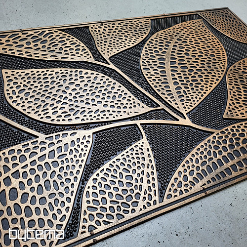 Tapis en caoutchouc FEUILLES