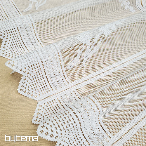 Rideau jacquard moderne pour vitrail LAVANDE A370601