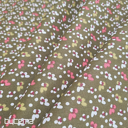 Tissu coton FLEURS FIDA