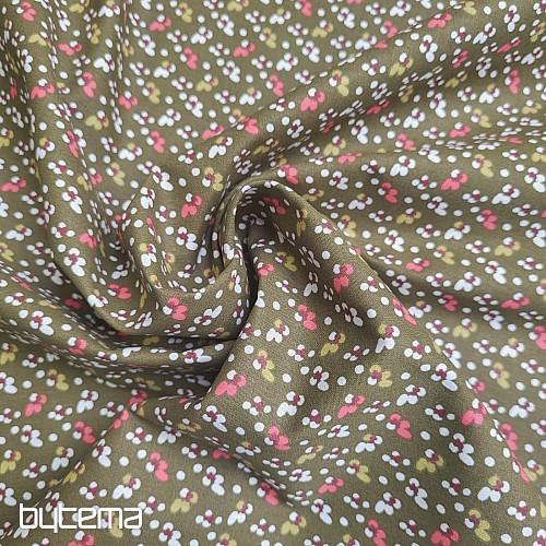 Tissu coton FLEURS FIDA
