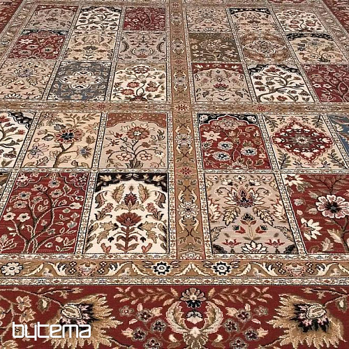 Tapis classique en laine ORIENT cassette vieux rose