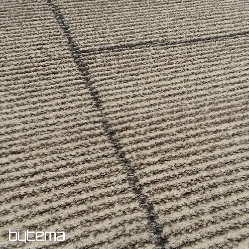 Tapis design en laine PERLA géo